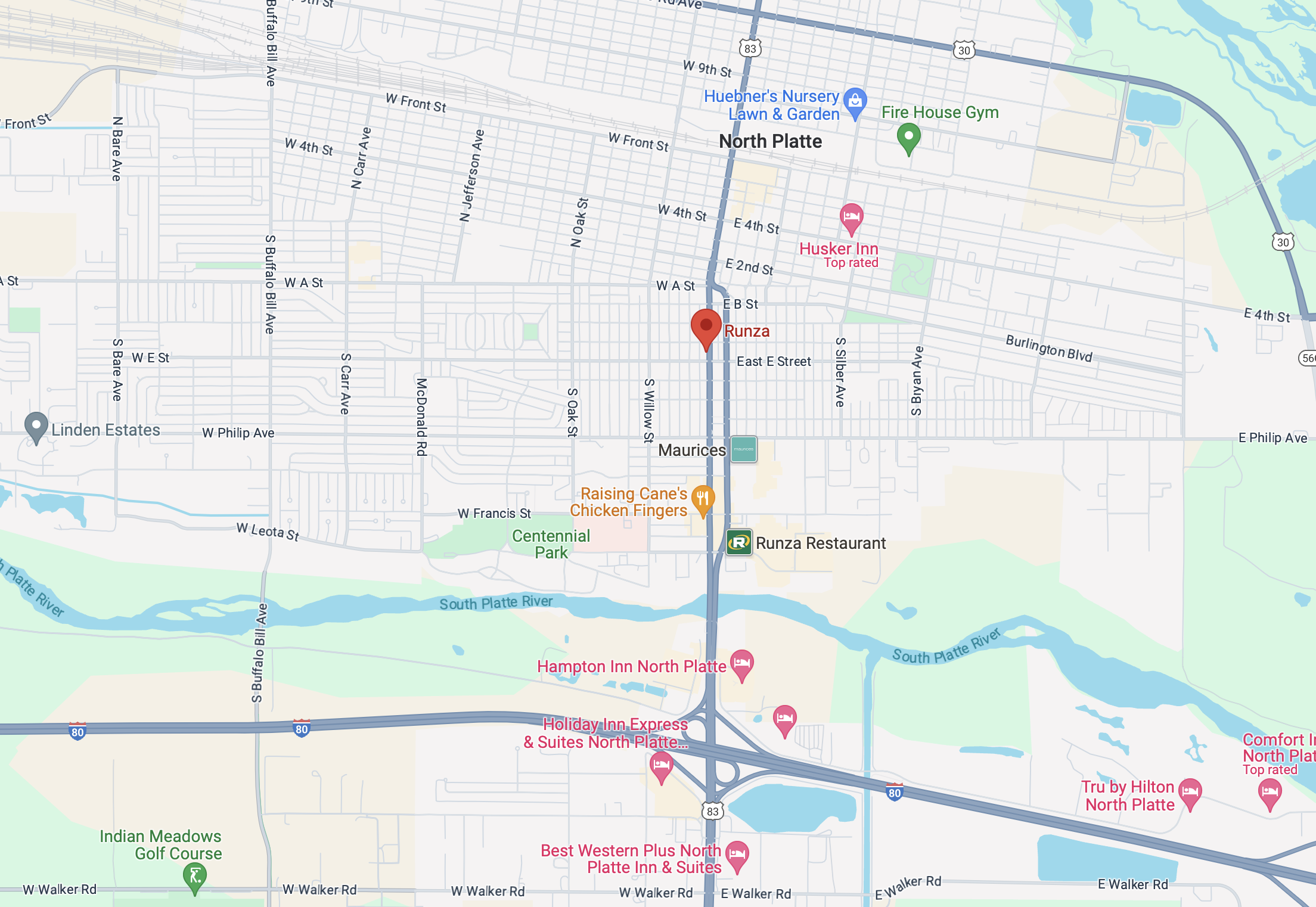 Map of Kyiv & Limassol